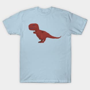 T-Rex - Cute Prehistoric Dinosaur cartoon Illustration T-Shirt